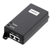 PROCET 10GbE Iniettore PoE 30W 55V 10 Gigabit IEEE 802.3AT | -40 ° C a 65 ° C, per eero PoE 7, UniFi U7 Pro Max/XG, punto di accesso, 8K PTZ AI Camera, NAS, Smart Factory, mmWave Bridge