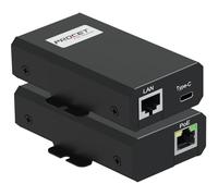 PROCET 2.5G PoE Splitter, 25W Gigabit PoE a USB C PD & RJ45 Connettività Ethernet per eero 6/7, Wireless AP, Tablet, iPad, Google TV, Hub USB C, Display digitale, Smart Home Hub