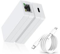 PROCET Adattatore PoE USB C, alimentatore PoE a USB C e convertitore Ethernet 5V 2A 10W 100Mbps per tablet, POS, segnaletica digitale