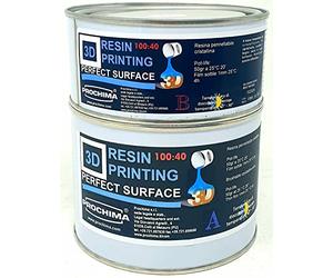 PROCHIMA, 3D Resin Printing Trasparente, Formulato Epossidico Bicomponente Esente da Qualsiasi Solvente, Ideale per Vetrificatura nelle Stampe 3D, Esche Artificiali, Oggettistica Generale, 650 gr