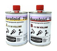 PROCHIMA, Duraloid 7001 B, Primer Fondo Epossidico Trasparente Bicomponente a Solvente, Impregnante non Pigmentato Caratterizzato da Elevata Fluidità, 1 Kg