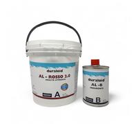 PROCHIMA Duraloid AL 2.0, Smalto Rosso Certificato Alimenti, Resistente e Lucido, 5kg