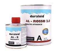 Prochima Duraloid AL 2.0, Smalto Rosso, Certificato per il Contatto Permanente con Alimenti, 1 Kg