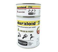 PROCHIMA, Duraloid ZN Verde, Fondo Epossidico Bicomponente a Solvente, Ideale come Strato di Fondo Antiossidante (antiruggine), Prodotto Efficace anche Come Protezione dell'Acciaio Sabbiato, 1kg