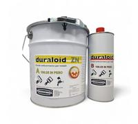 PROCHIMA Duraloid ZN Verde, Fondo Epossidico Bicomponente, Antiossidante e Protettivo per Acciaio Sabbiato, Resa Elevata, 5kg