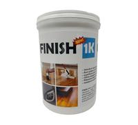PROCHIMA - FINISH 1K Opaco, Trasparente, Formato da 1 Kg, Finitura Acrilica all’Acqua VOC Zero, Protezione Pavimenti in Resina, Ideale per Interni ed Esterni Civili e Commerciali