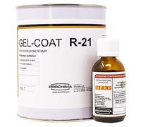 PROCHIMA Gel Coat R 21 Rosso per Stampi, 1 kg