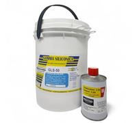 PROCHIMA Gomma Siliconica GLS-50 Liquida da Colata con Catalizzatore T30, Per Stampi Dettagliati, 5kg