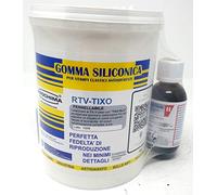 PROCHIMA GS734K1 Gomma Siliconiche Rtv-Tixo con Cat, 1 kg