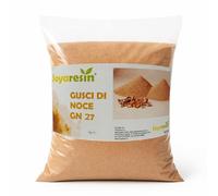 PROCHIMA GUSCI di Noce POLVERIZZATI Naturali Materiale Organico Biodegradabile Ecologico e Compostabile - Abrasivo e Assorbente Naturale per Sabbiature - Lettiere - Pulizie Professionali - 10 kg