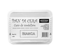 PROCHIMA, Pan di Cera, Pasta Morbida Bianca da Modellare, Ottenuta con Cere Pure, Può Essere Modellata con le Mani oppure Fusa, 500g