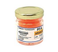 PROCHIMA Pigmenti Fluorescenti, Pigmenti in Polvere Resina, Soluzione Solida di Pigmenti in Resina copolimero melamminico termoindurente, Color Arancione, 15 gr, 30 ml, PG643G25