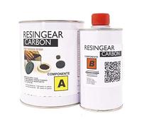 Prochima, Resingear Carbon A+B, Resina Speciale ai Nanotubi di Carbonio, Prodotto Ideale per Ottenere Copie di Ingranaggi e Parti Meccaniche, 1 kg