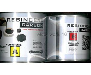 PROCHIMA RESINGEAR CARBON PER REALIZZARE INGRANAGGI AL CARBONIO 250gr