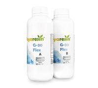 PROCHIMA, Soyaresin G-30 Flex, Resina Trasparente di Origine Vegetale al 50%, Adatta a Colate di Medio-Alto Spessore, 600 g