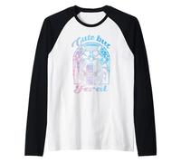 Procione Carino ma selvaggio Divertente Indomito Trash Panda Maglia con Maniche Raglan