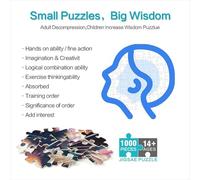 Procione Carino Puzzle 1000 pezzi Fiori e Piante Rotondo Puzzle Giocattoli Regalo Interessanti Decorazione Della Parete per Sfida Di Attività Familiari, 1000 pezzi (67,5 x 67,5 cm)