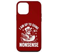 Procione Cowboy Cavalca Oca Umorismo Animale Custodia per iPhone 12 mini
