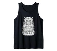 Procione Due Teste Occult Strano Creepy Gothic Art Canotta