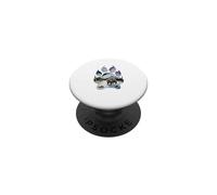 Procione Invernale Impronta Natura PopSockets PopGrip Adesivo