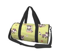 Procione Kawaii carino, Borsone da viaggio di grande capacità Borsa rotonda Borsa da viaggio sportiva Borsa da viaggio Borsa da fitness