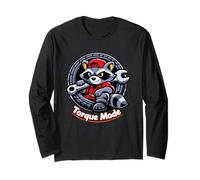 Procione Meccanico Pneumatico Graphic Design Maglia a Manica