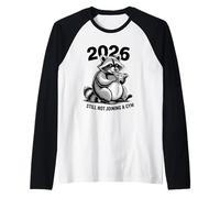 Procione risoluzione di Capodanno Non Si unisce Ancora a Una Palestra 2026 Maglia con Maniche Raglan