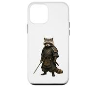Procione samurai, guerriero giapponese Budo Animal, design natura Custodia per iPhone 12 mini