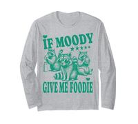 Procioni - Design Divertente per Gli affamati Gourmet Maglia a Manica