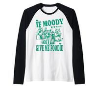 Procioni - Design Divertente per Gli affamati Gourmet Maglia con Maniche Raglan