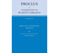 Proclus Proclus: Commentary on Plato's Timaeus, Part 2, Proclus on t (Tascabile)