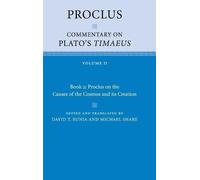 Proclus Proclus: Commentary on Plato's Timaeus: Volume 2, Boo (Copertina rigida)