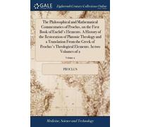 Proclus The Philosophical and Mathematical Commentaries of Pr (Copertina rigida)