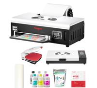 Procolored F8 Stampante DTF A4 in kit completo con forno e pressa a caldo automatica, kit per stampa diretta su pellicola per t-shirt, tessuti e trasferimenti fai da te per uso domestico e aziendale