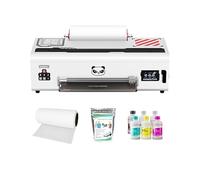 Procolored K13 Lite Stampante DTF A3 13 Pollici per Magliette, Circolazione Inchiostro Bianco, Protezione Testina Infrarossi, 1440 DPI, Macchina Stampa su Pellicola per Tessuti DIY, Bianco