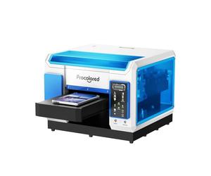 Procolored V11 Stampante flatbed UV A3, testina di stampa R1390 con pulizia automatica, stampa su acrilico, pelle, legno, cover per telefoni, tazze, palline da golf e altro ancora