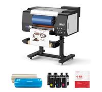 Procolored VF13Pro Stampante UV DTF con Supporto, 2 in 1 per Stampa e Laminazione, Doppia XP600, Stampante UV per Adesivi e Trasferimenti su Tazze, Vetro, Metallo, Legno e Oggetti Personalizzati