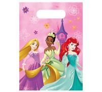Procos 35088 Party Loot Disney Princess Live Your Story Candy Gift Bags, 6 Piece