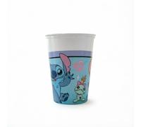 Procos 8 Bicchieri Angel Stitch da 200 ml, in Carta per Festa Compleanno