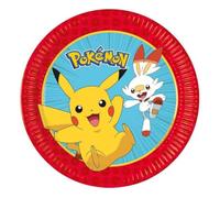 Procos 8 piatti di carta Pokemon