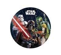Procos 8 piatti di carta Star Wars Galaxy 23 cm, multicolore, taglia unica