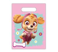 Procos 90280 - Sacchetti per Feste Paw Patrol, Skye & Everest, 6 Pezzi, Dimensioni 16,5 x 22,5 cm, Sacchetti, Borse, Regali, Give Away, Eroi su Quattro Zampe, Cani, Feste, Decorazioni