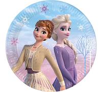 Procos 93838 - Frozen 2 Wind Spirit Plates, 23 cm, Pack of 8, FSC® Mix, Disposab