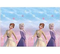 Procos- Tovaglia plastica Disney Frozen II Wind Spirit (180x120cm), Tinta Unita, Multicolore, 120 x 180 cm, 93841