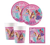 Procos- Barbie Fantasy, Multicolore, Partyset S, DY10277329