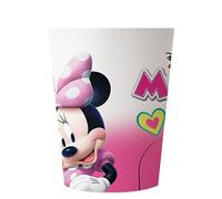 Procos- Bicchieri plastica Disney Minnie Junior (200ml), 8 Pezzi, Rosa, 94241