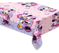 Procos- Disney Minnie Junior Plastic Tablecloth (180x120 cm) Folat Tovaglia Mouse Multicolore 120x180cm-Festa di Compleanno Bambini, Cartone Animato, Pink, 180x120cm, 93833P