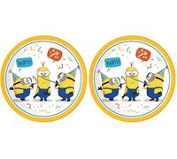 Procos Folat 93457P Piatti FSC Minions 23cm - 8 pezzi (Confezione da 2)