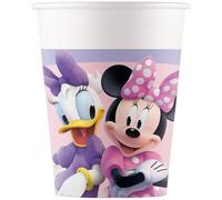 Procos Folat 93831P Bicchieri Carta FSC Minnie Mouse 200ml - 8 pezzi