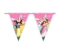 Procos FSC - Bandierine con principesse Disney, decorazione da appendere, per compleanno, feste a tema